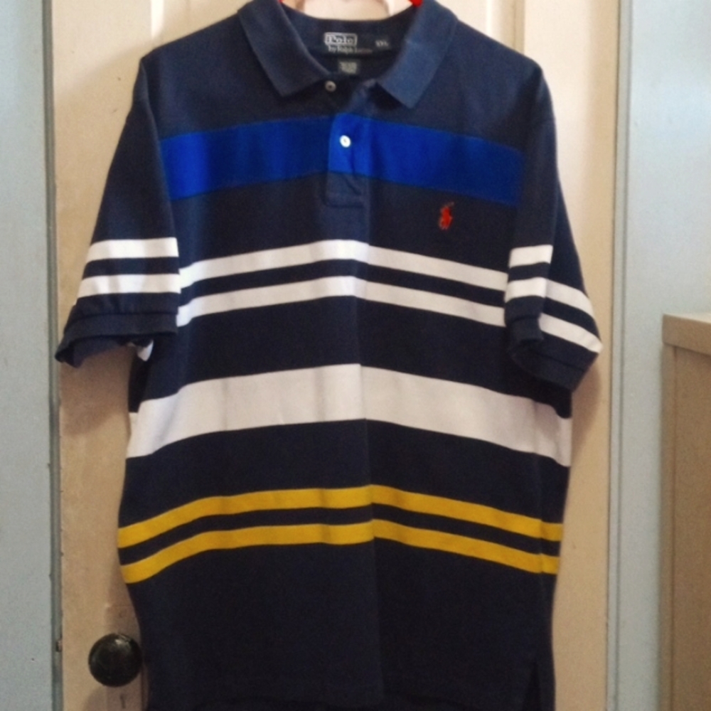 Polo by Ralph Lauren short sleeve polo XXL dark vivid colors 🔥🔥🔥🔥🔥🔥🔥🔥🔥